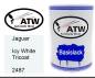 Preview: Jaguar, Icy White Tricoat, 2487: 500ml Lackdose, von ATW Autoteile West.